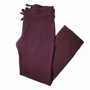 Ugg Penny Joggers Burgundy Casual Fleece Lined Pants Size XL
